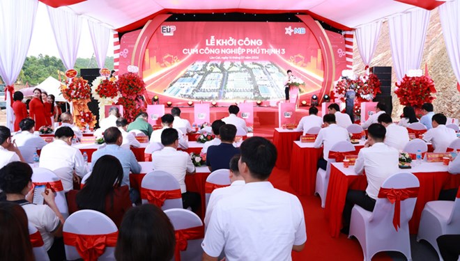 Lào Cai khởi công Cụm công nghiệp Phú Thịnh 3 hơn 550 tỉ đồng