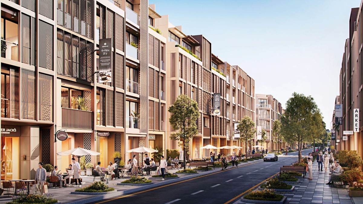 SOHO được quy hoạch theo tiêu chuẩn quốc tế với cấu trúc ô bàn cờ, tạo nên những lối dạo bộ thông suốt.