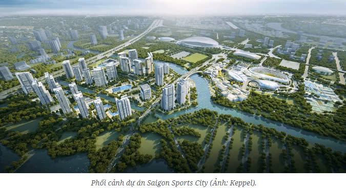 Keppel Land bán 70% vốn Saigon Sports City cho 2 công ty Việt