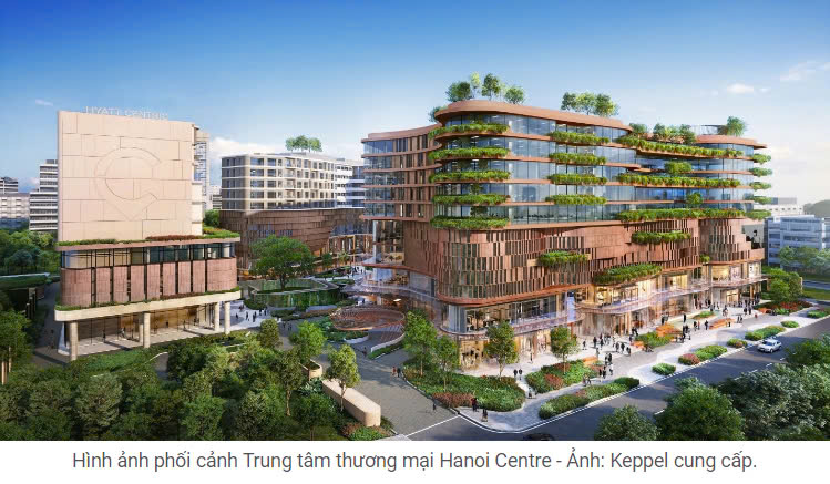 Hanoi Centre - tên gọi chính thức của trung tâm thương mại tại dự án khu phức hợp Tiến Bộ Plaza