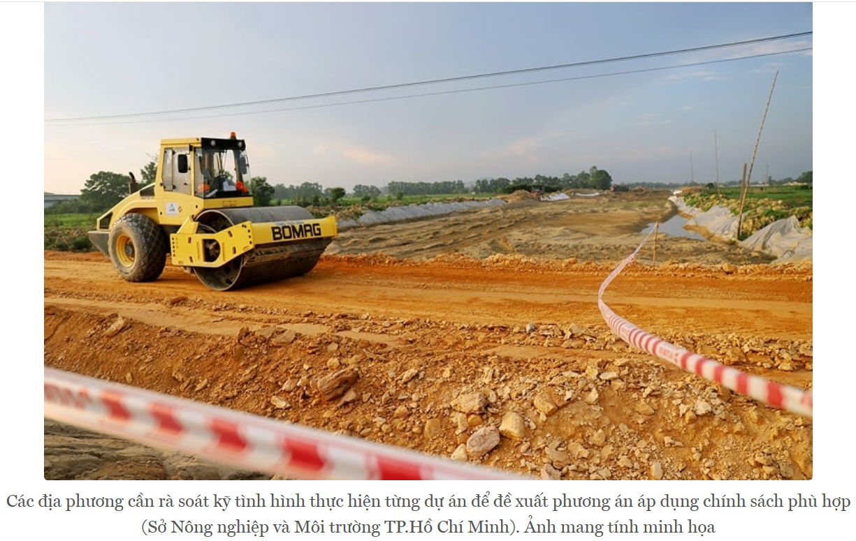 TP.Hồ Chí Minh hướng dẫn bồi thường, hỗ trợ, tái định cư theo Luật Đất đai 2024