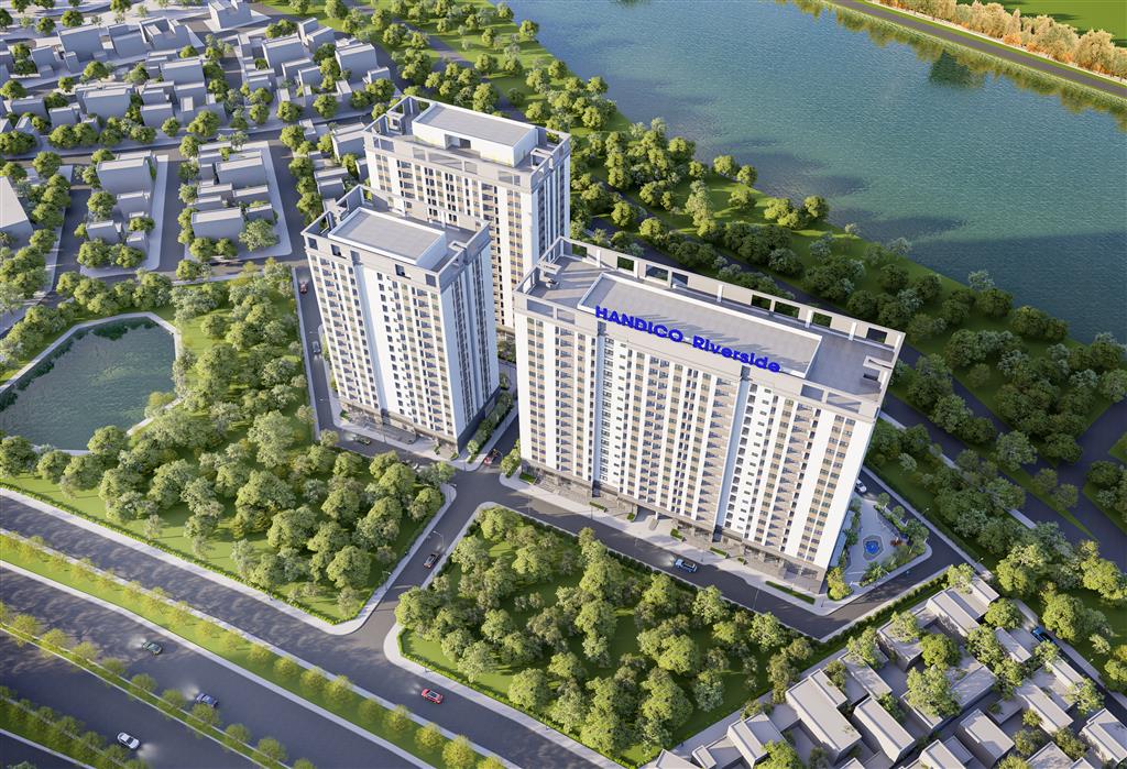 Dự án đầu tư xây dựng Khu nhà ở tại điểm X2 phường Lĩnh Nam, Hà Nội (HANDICO Riverside)