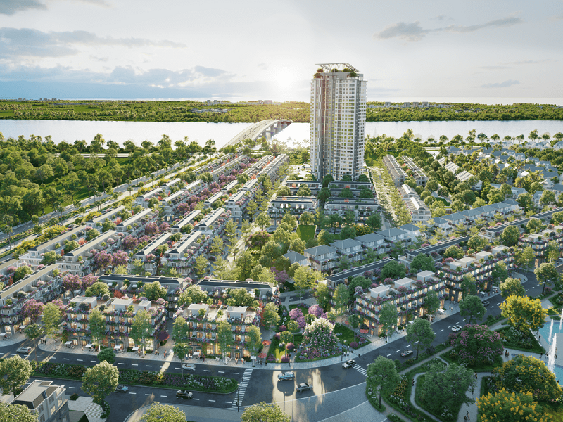 Central Plaza: Phân khu nhà phố tại Eco Central Park Vinh