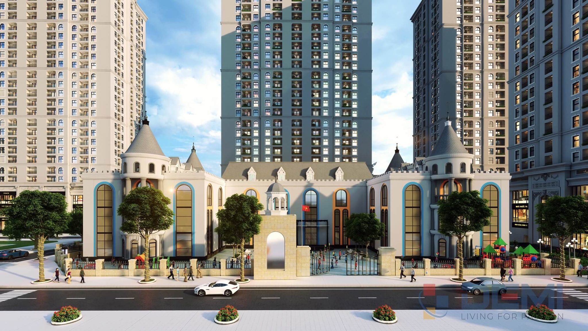 Jade Square: Dự án tổ hợp căn hộ, văn phòng và công cộng tại Hà Nội