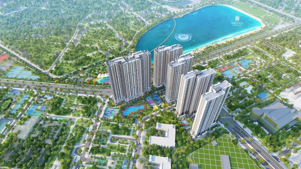 The Mirae Park: Phân khu căn hộ tại Imperia Smart City