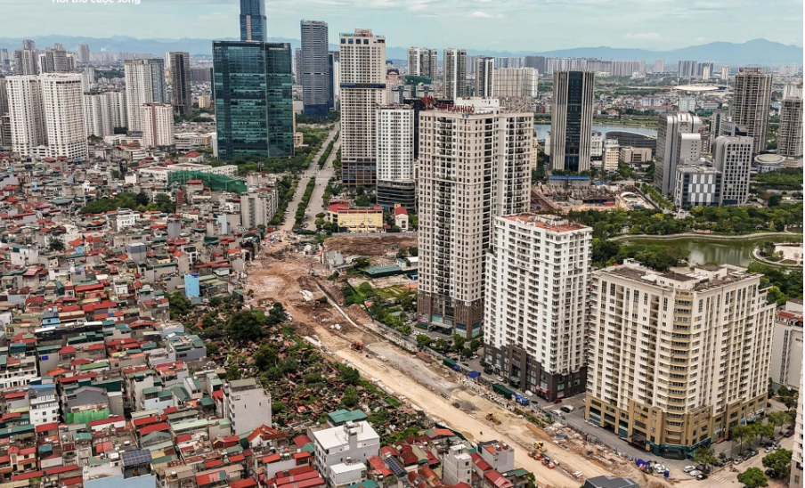 Nhà trong ngõ bất ngờ thành mặt phố nhờ Vành đai 2,5, giá rao bán tới 500 triệu/m2