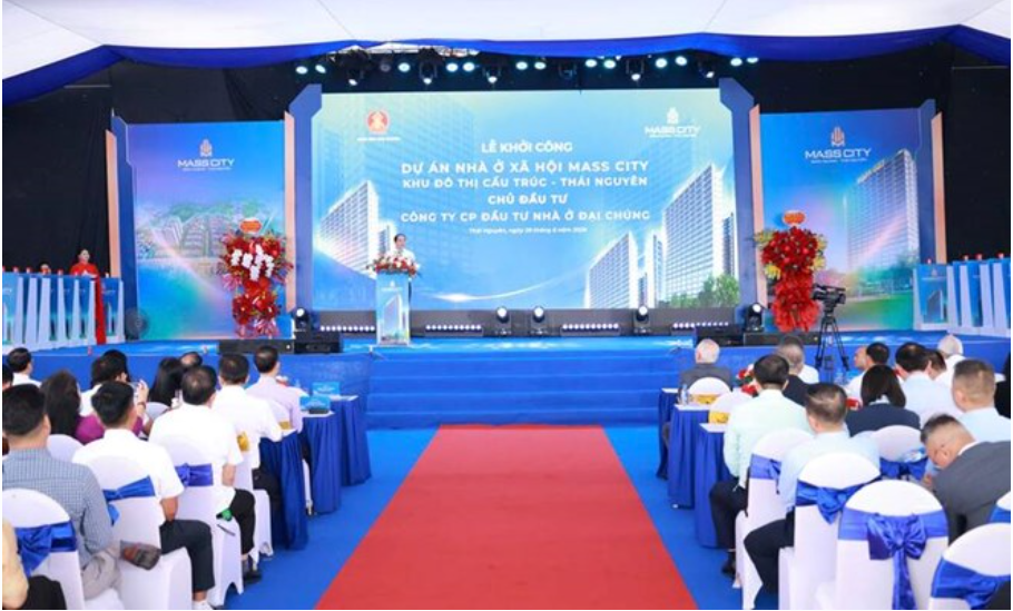 Thái Nguyên khởi công loạt dự án NOXH với tổng mức đầu tư trên 7.500 tỉ đồng