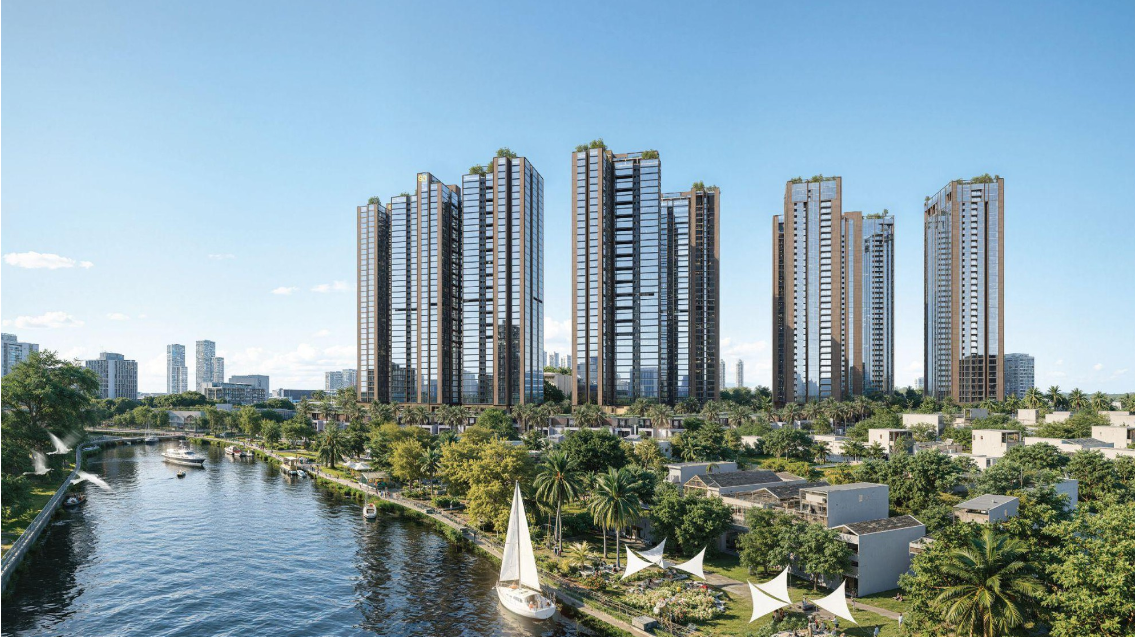 BĐS trung tâm TP.HCM lập đỉnh, xuất hiện căn hộ 3 mặt hướng sông gần Phú Mỹ Hưng giá từ 7x triệu/m²