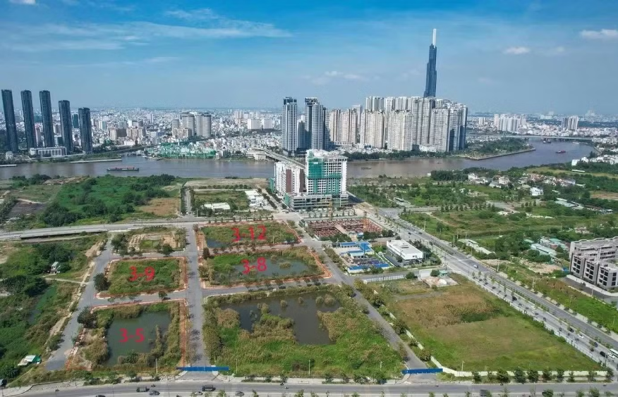 Công bố giá khởi điểm đấu giá 'đất vàng' Thủ Thiêm