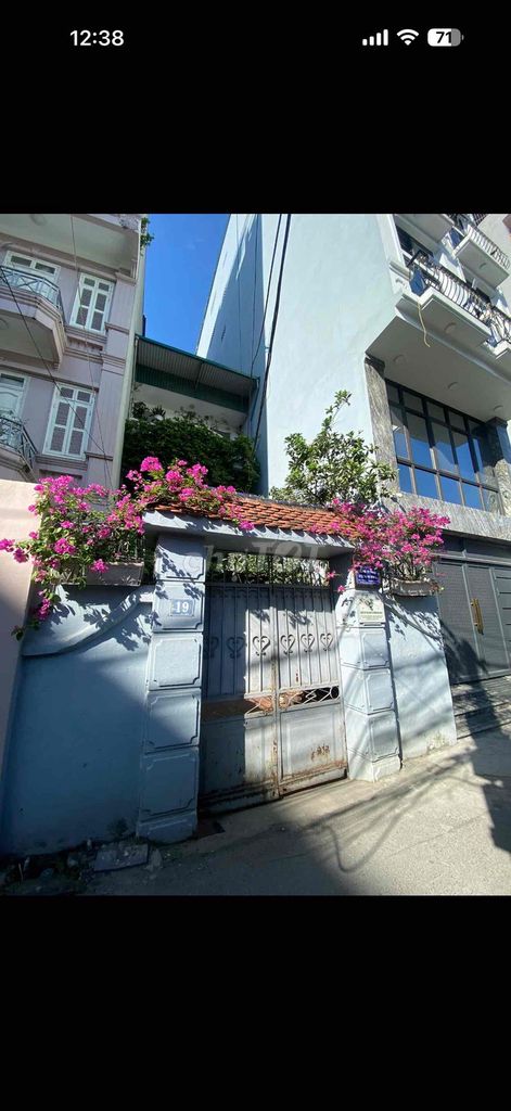 bán 102 m2 đất số 19 ngõ 1 trung văn trước mặt lương thế vinh mở rộng